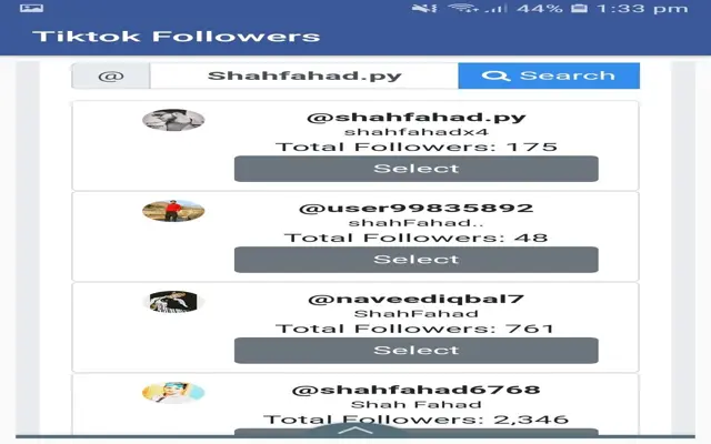 Tiktok Followers android App screenshot 2