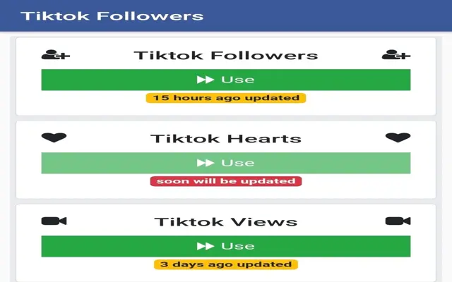 Tiktok Followers android App screenshot 3